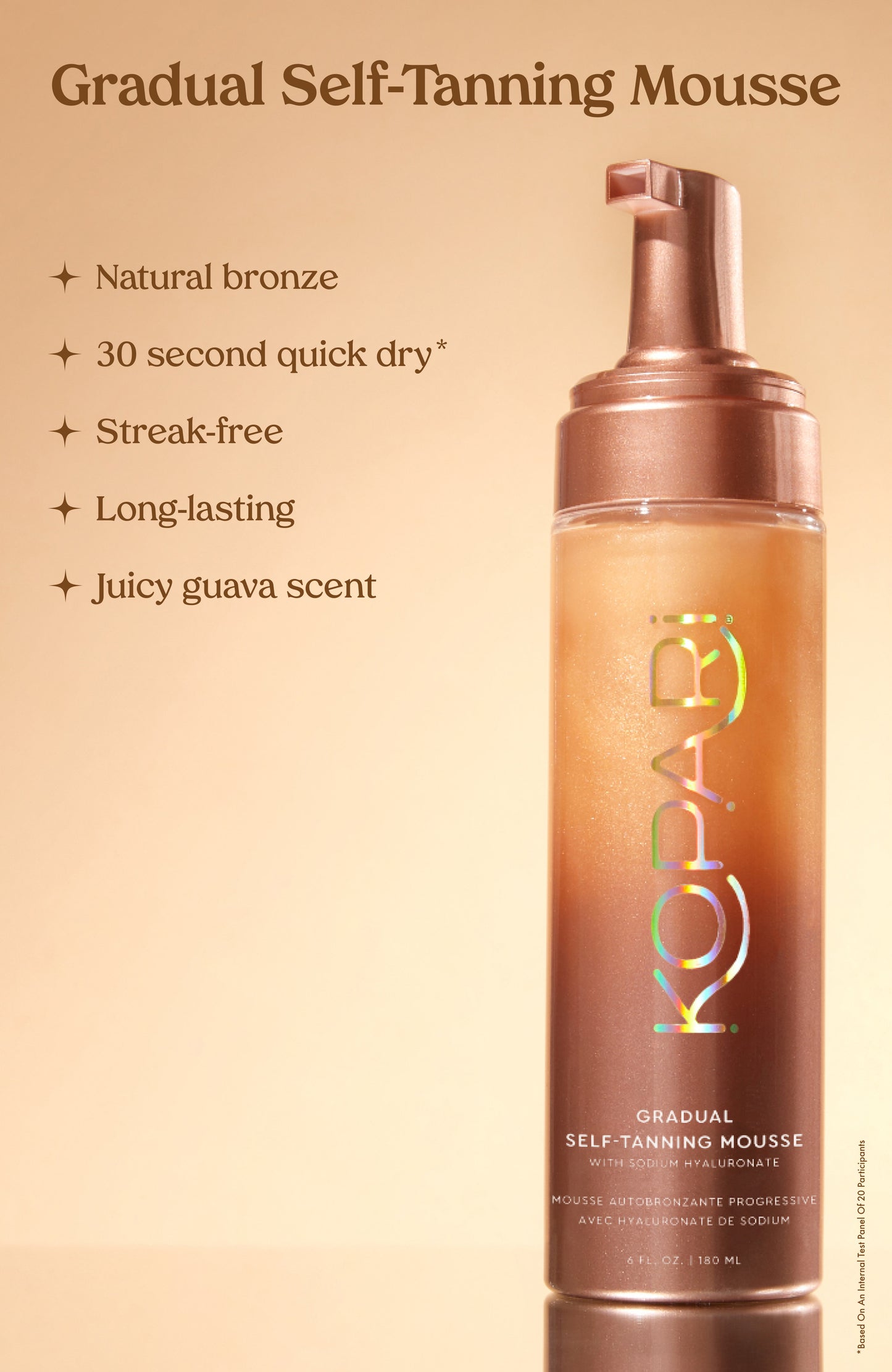 Gradual Self-Tanning Mousse