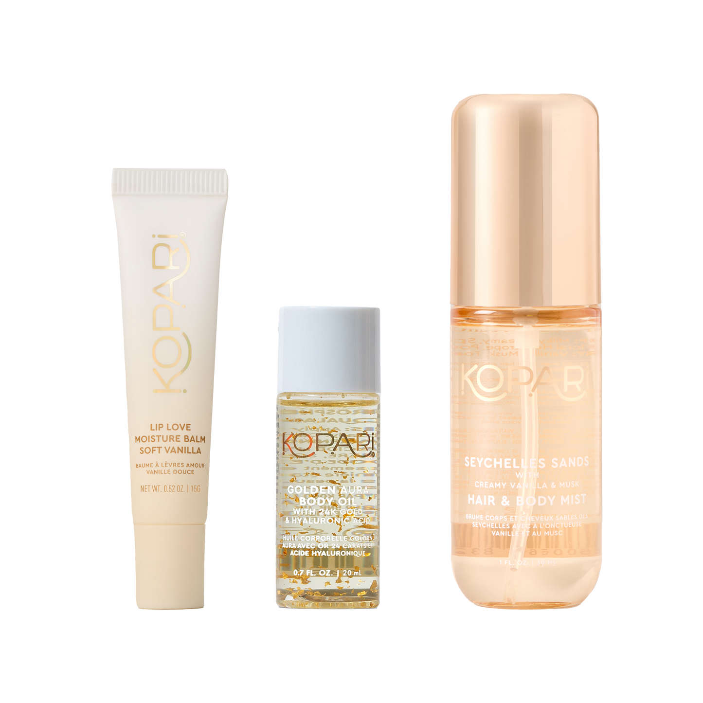 NEW! Sunkissed Vanilla Body & Lip Kit