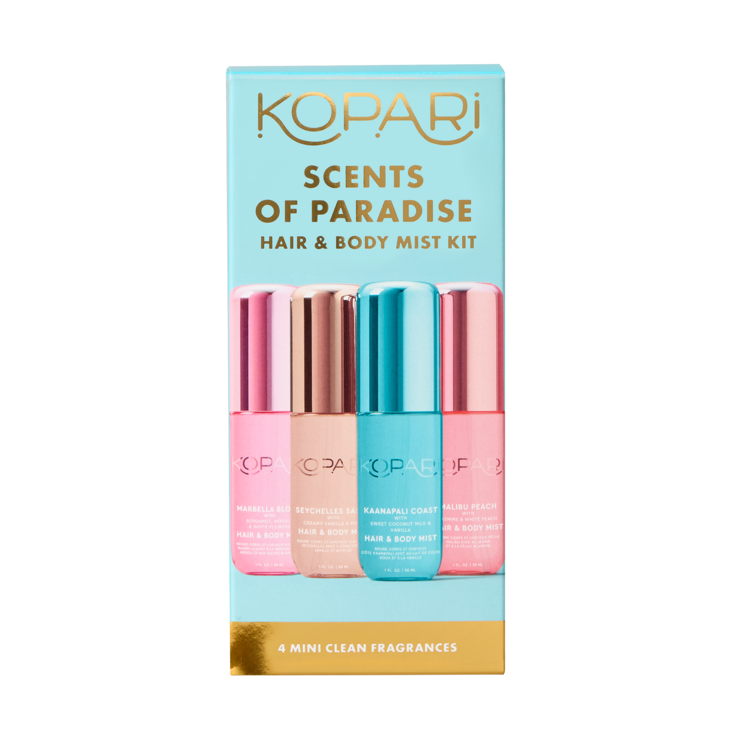 NEW! Scents Of Paradise Hair & Body Mist Kit