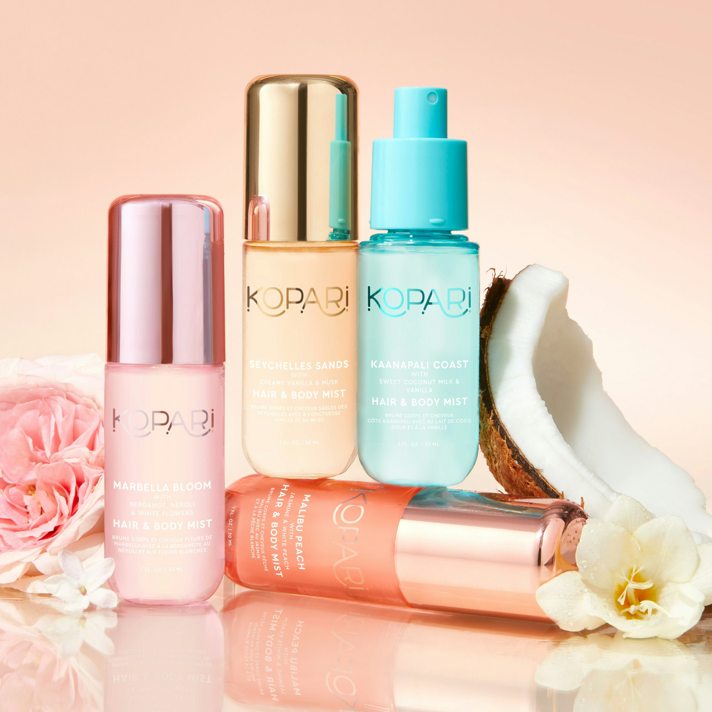 NEW! Scents Of Paradise Hair & Body Mist Kit