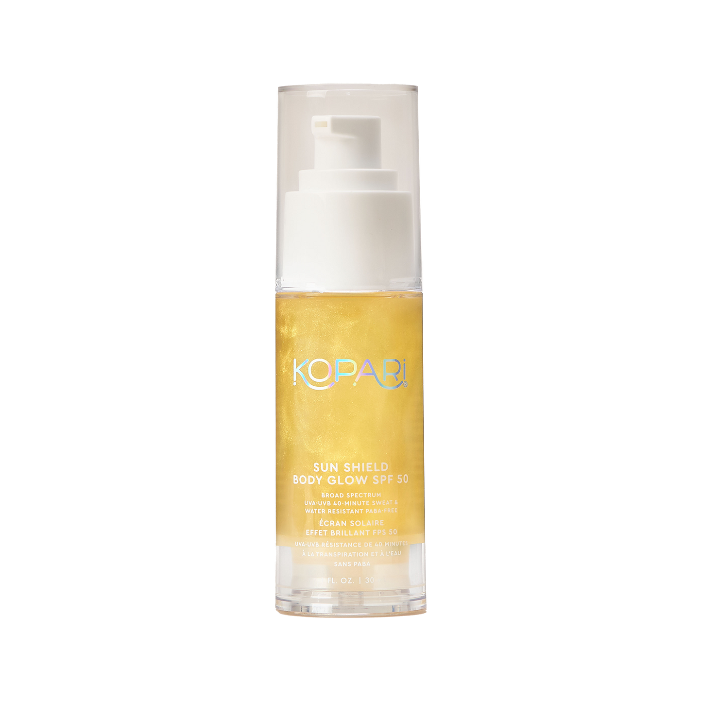 Travel Size Sun Shield Body Glow Gel SPF 50