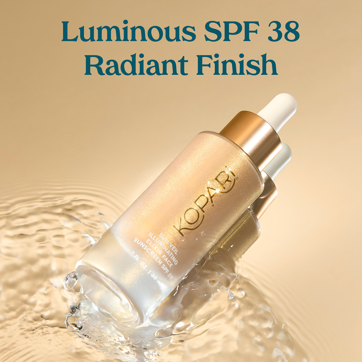 NEW! Sun Veil Illuminating Elixir Face Sunscreen SPF38