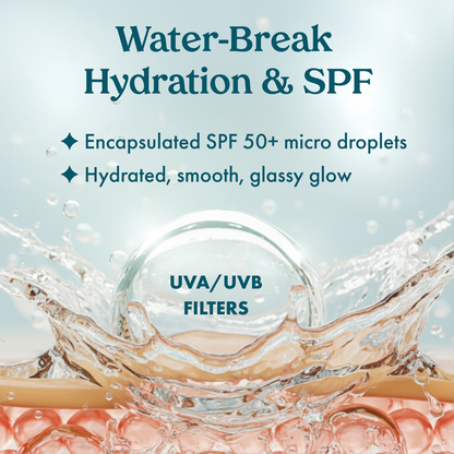 NEW! Sunglaze Body Gel Cream Sunscreen SPF 50+