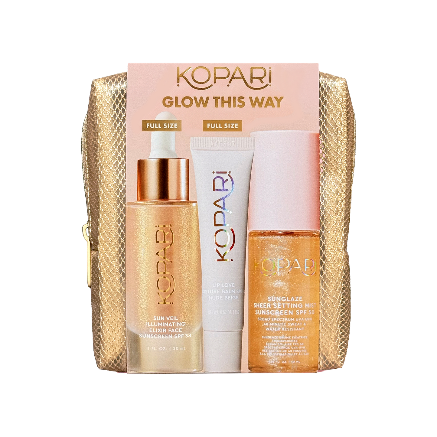 NEW! Glow This Way SPF Face Kit