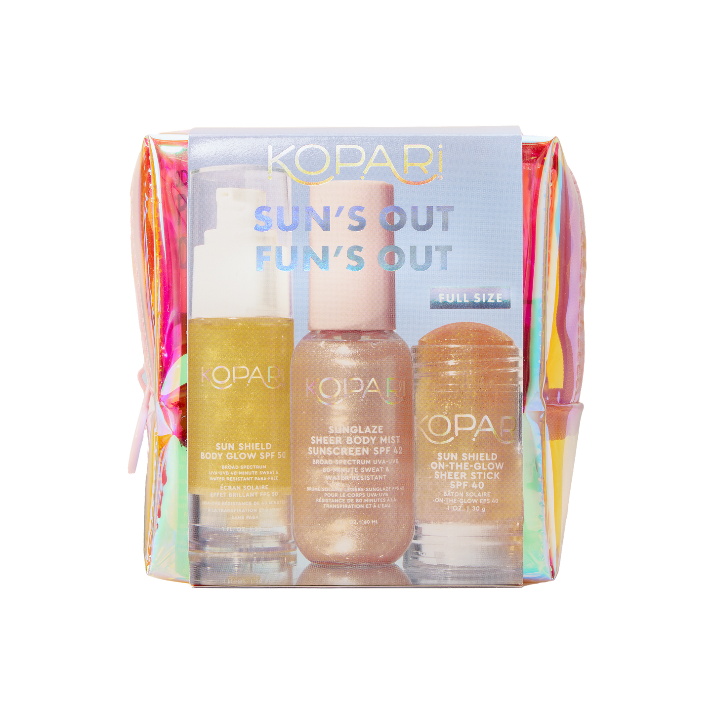 NEW! Sun's Out, Fun's Out SPF Body Kit
