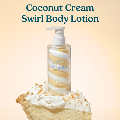 NEW! Paradiso Coconut Cream Cloud Swirl Body Lotion