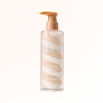 NEW! Paradiso Vanilla Breeze Cloud Swirl Body Lotion