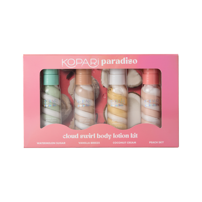 NEW! Paradiso Cloud Swirl Body Lotion Kit