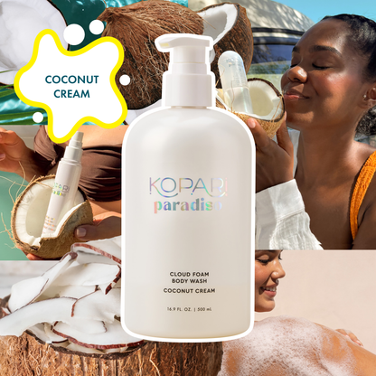 NEW! Paradiso Cloud Foam Body Wash - Coconut Cream