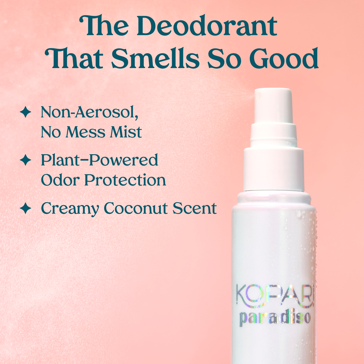 Paradiso Fresh Set All-Over Deodorant Mist - Coconut Cream