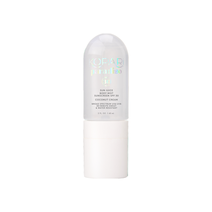 NEW! Paradiso Sun Juice Body Mist Sunscreen SPF30 - Coconut Cream