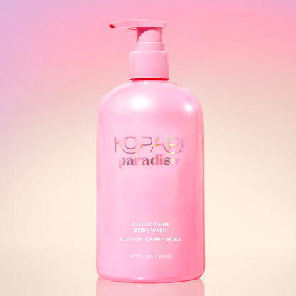 LIMITED EDITION! Paradiso Cloud Foam Body Wash - Cotton Candy Skies