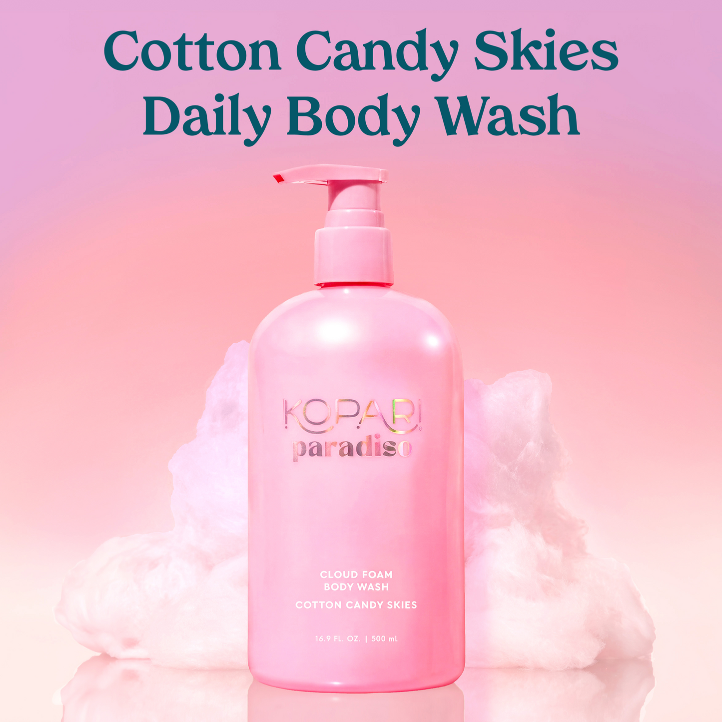 LIMITED EDITION! Paradiso Cloud Foam Body Wash - Cotton Candy Skies