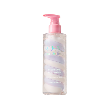 LIMITED EDITION! Paradiso Cotton Candy Skies Cloud Swirl Body Lotion