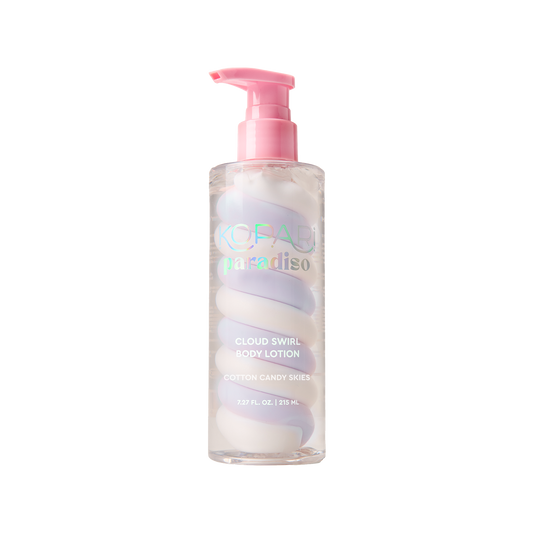 LIMITED EDITION! Paradiso Cotton Candy Skies Cloud Swirl Body Lotion