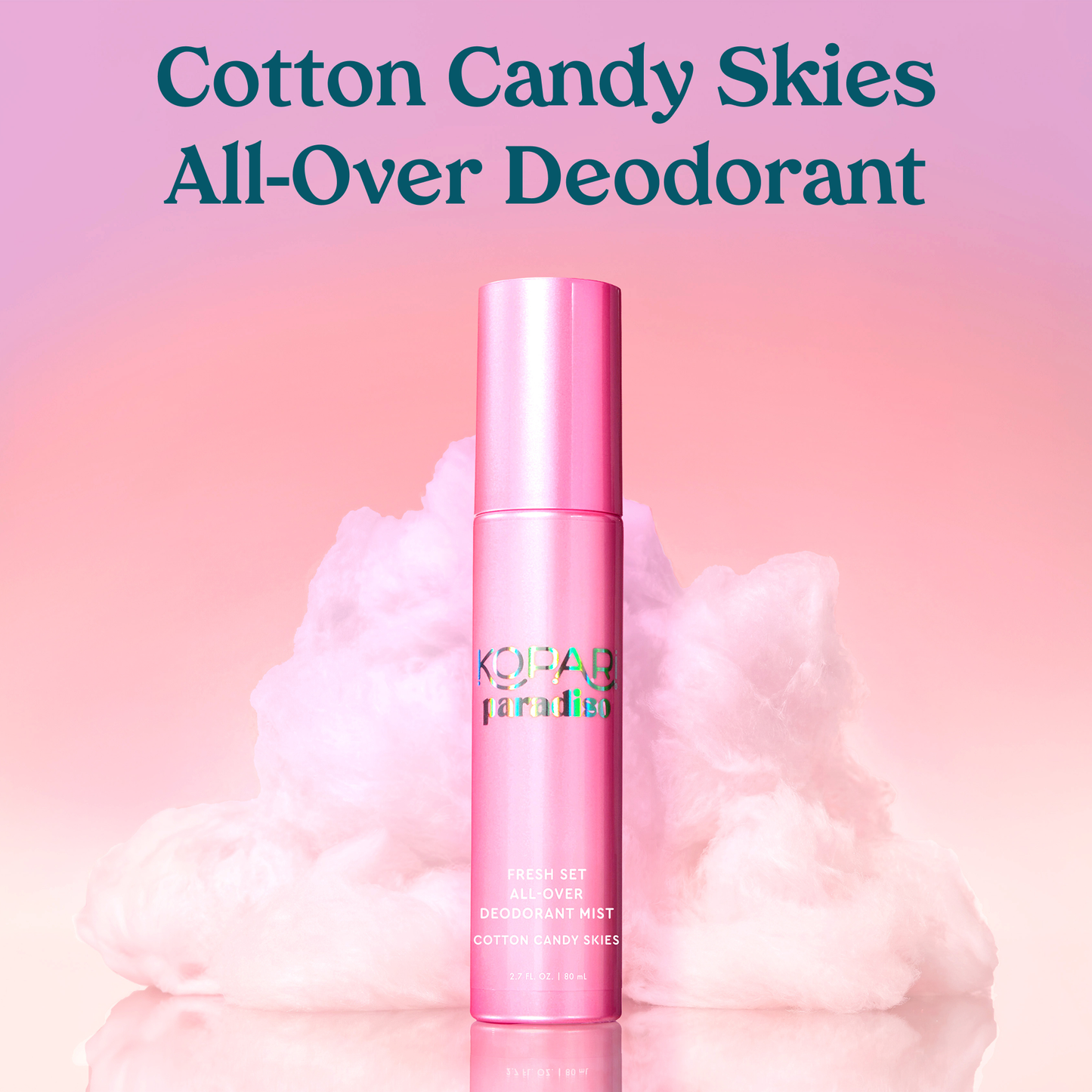 LIMITED EDITION! Paradiso Fresh Set All-Over Deodorant Mist - Cotton Candy Skies