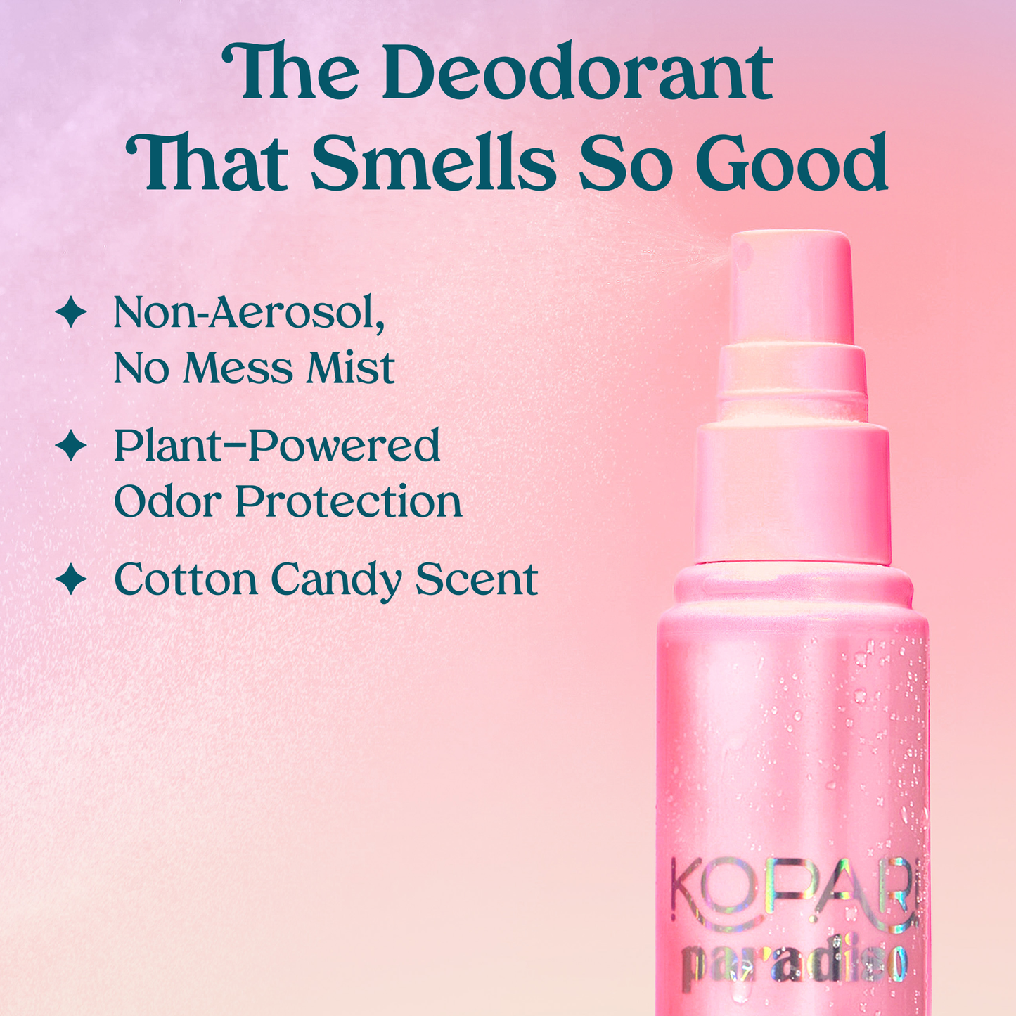 LIMITED EDITION! Paradiso Fresh Set All-Over Deodorant Mist - Cotton Candy Skies