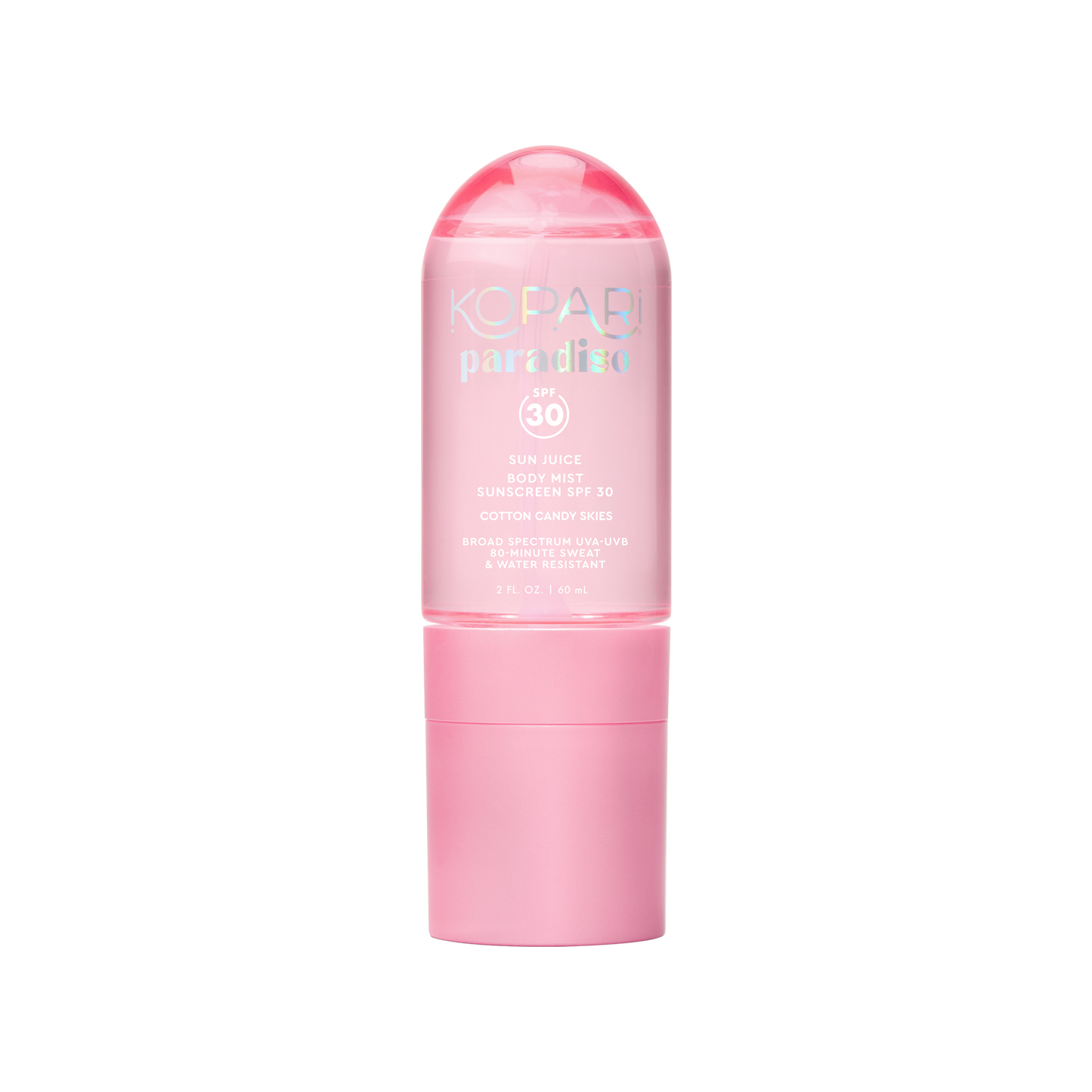 LIMITED EDITION! Paradiso Sun Juice Body Mist Sunscreen SPF30 - Cotton Candy Skies