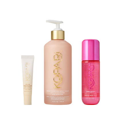 NEW! Glow Bright Body & Lip Kit