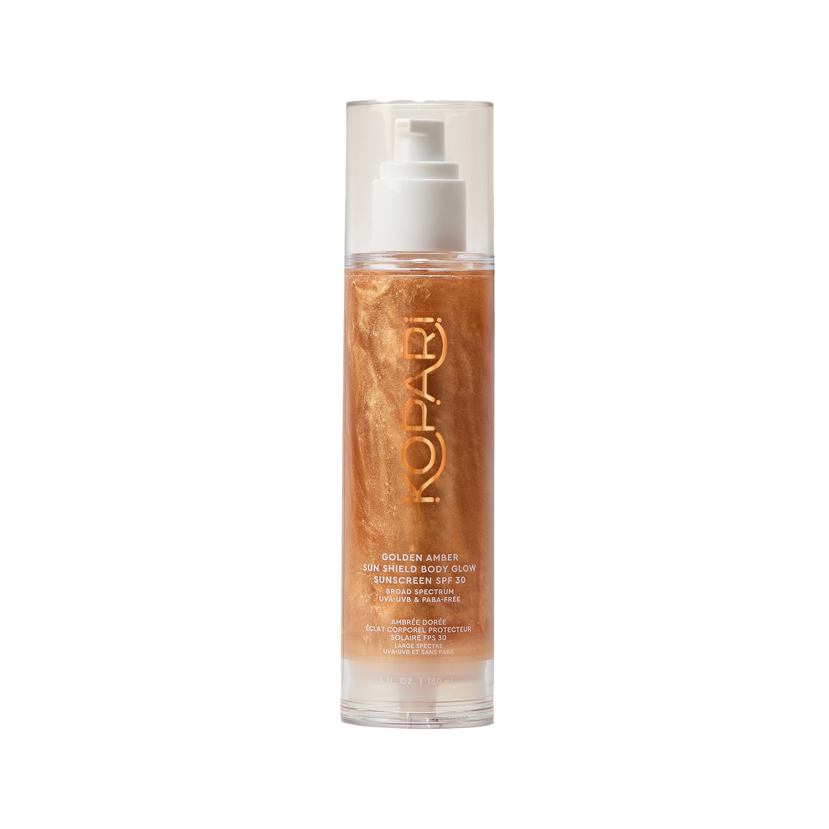 Golden Amber Sun Shield Body Glow Sunscreen SPF 30