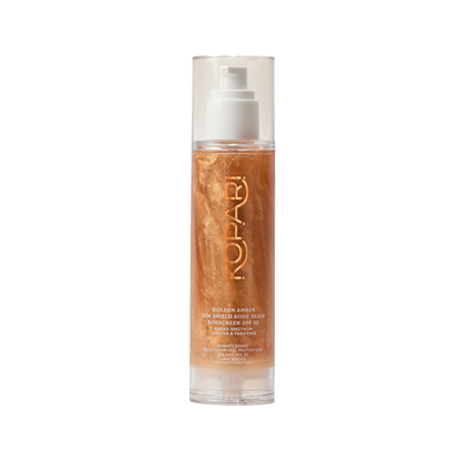 Golden Amber Sun Shield Body Glow Sunscreen SPF 30