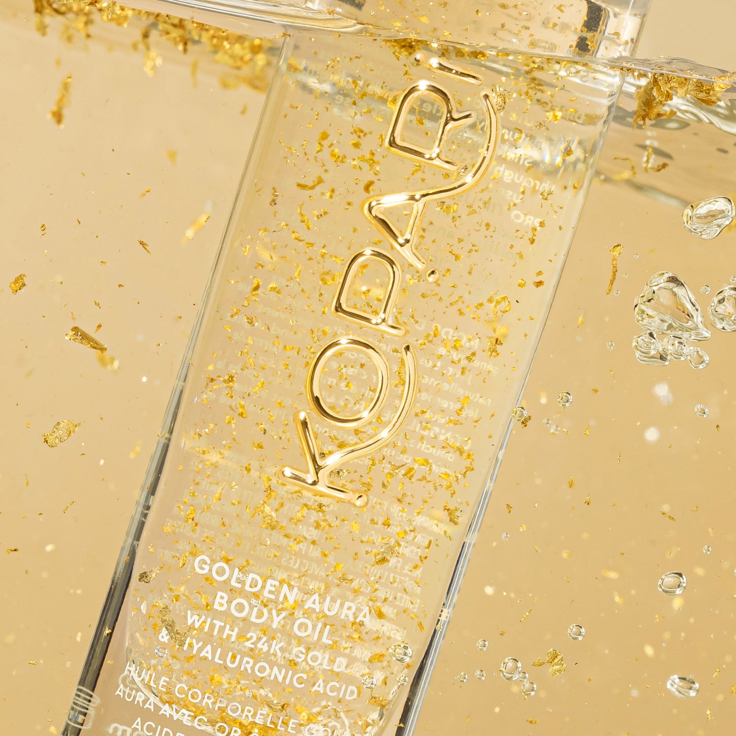 Golden Aura Body Oil with 24K Gold & Hyaluronic Acid