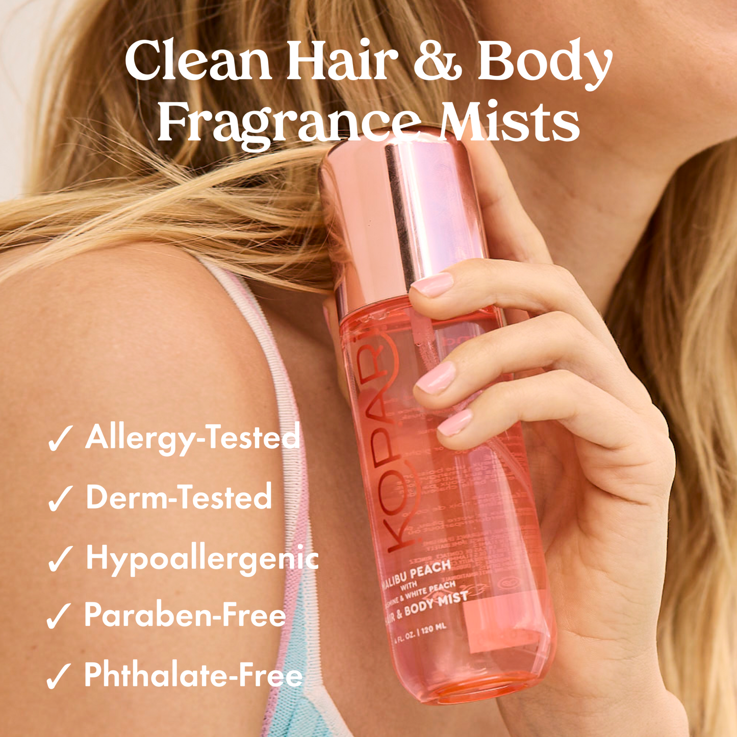 NEW! Malibu Peach Hair & Body Mist