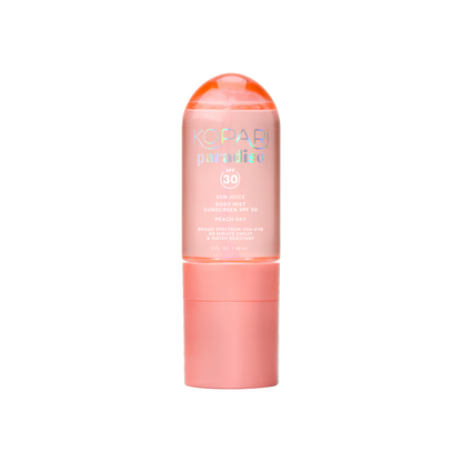 NEW! Paradiso Sun Juice Body Mist Sunscreen SPF30 - Peach Sky