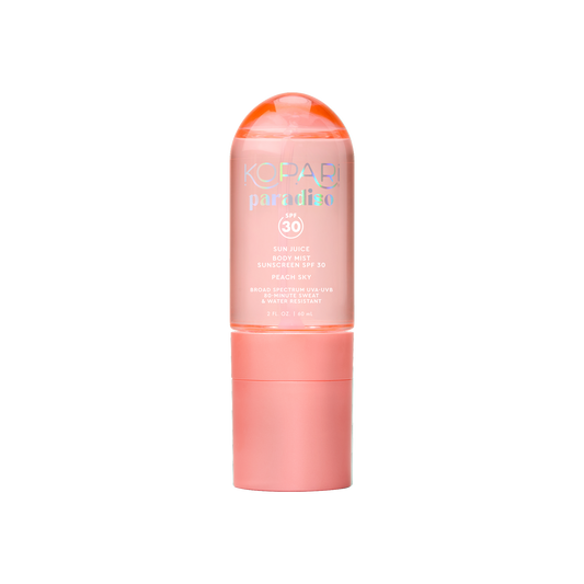 NEW! Paradiso Sun Juice Body Mist Sunscreen SPF30 - Peach Sky