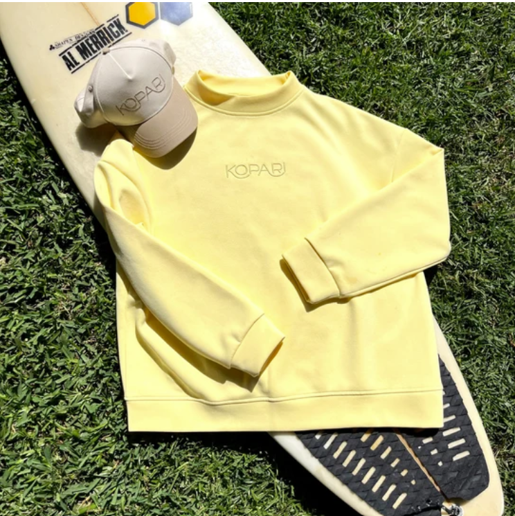 Kopari Mock Neck Sweatshirt