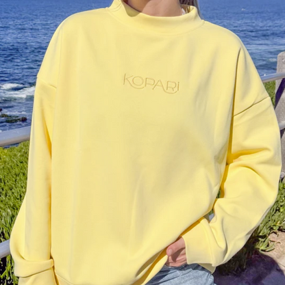 Kopari Mock Neck Sweatshirt