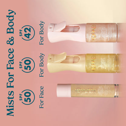 Sunglaze Sheer Setting Mist Sunscreen SPF 50