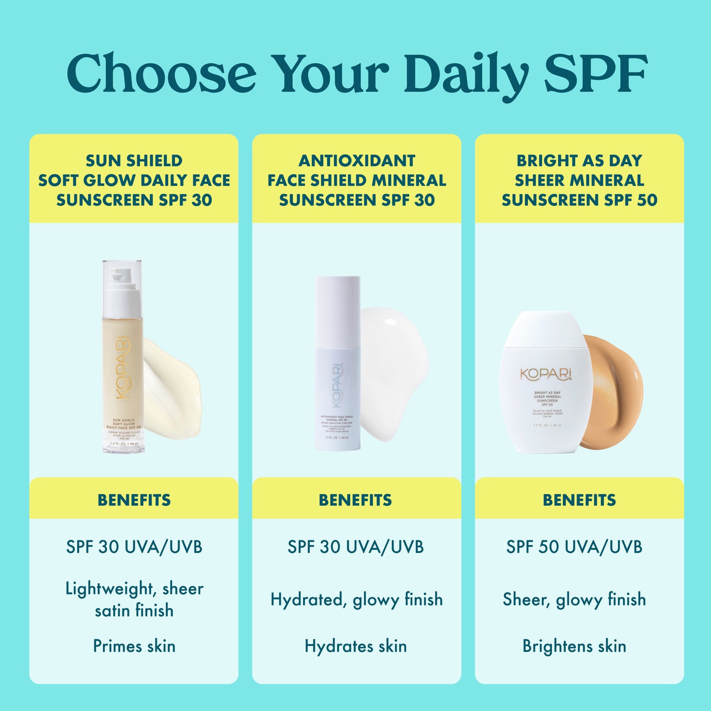 NEW! Bright As Day Sheer Mineral Sunscreen SPF 50