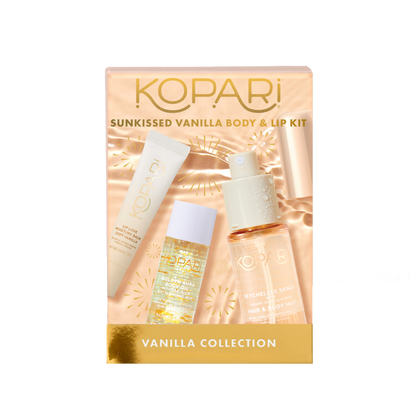 NEW! Sunkissed Vanilla Body & Lip Kit