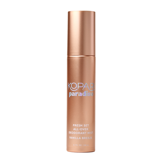 NEW! Paradiso Fresh Set All-Over Deodorant Mist - Vanilla Breeze
