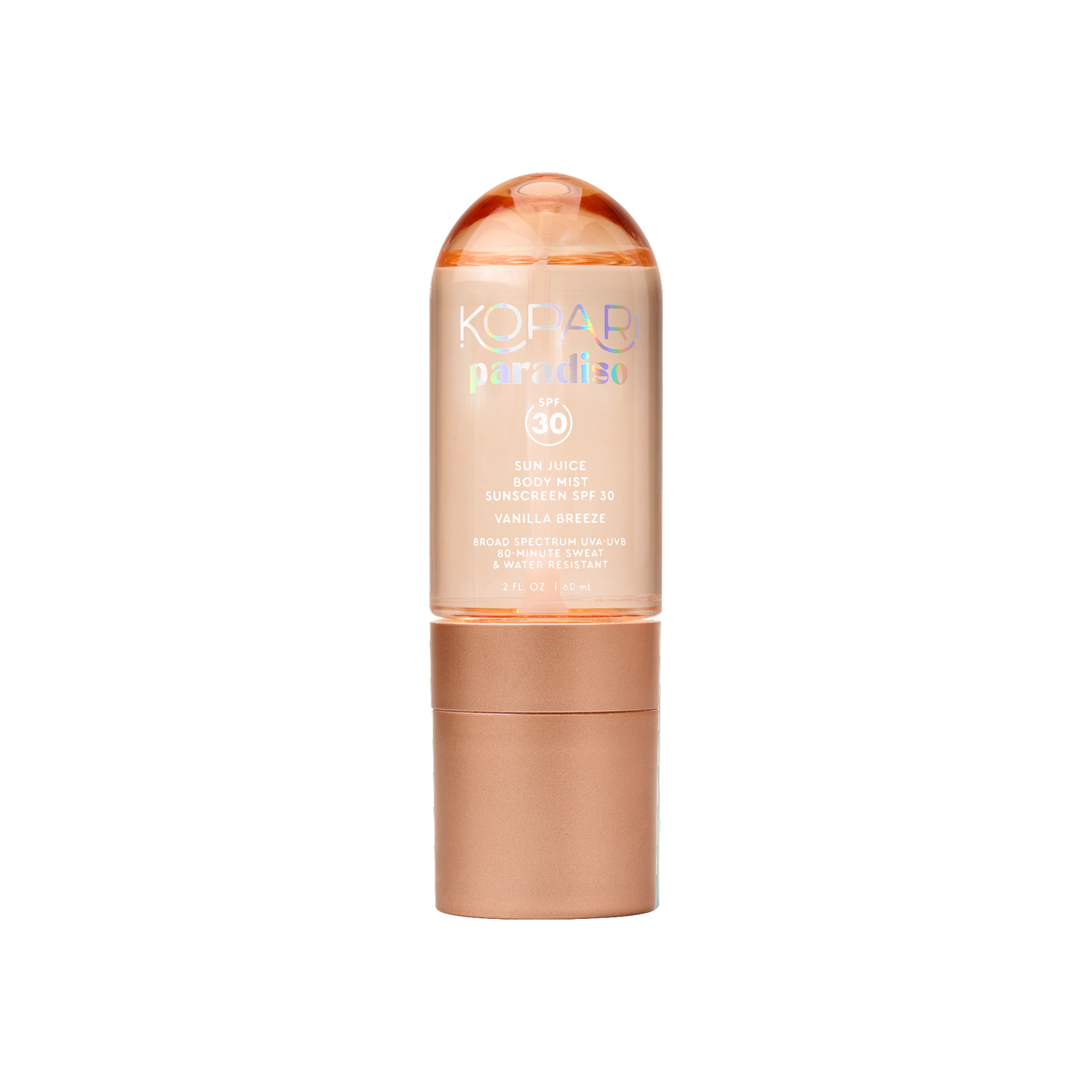 NEW! Paradiso Sun Juice Body Mist Sunscreen SPF30 - Vanilla Breeze