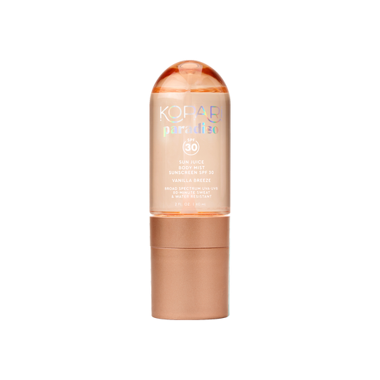 NEW! Paradiso Sun Juice Body Mist Sunscreen SPF30 - Vanilla Breeze