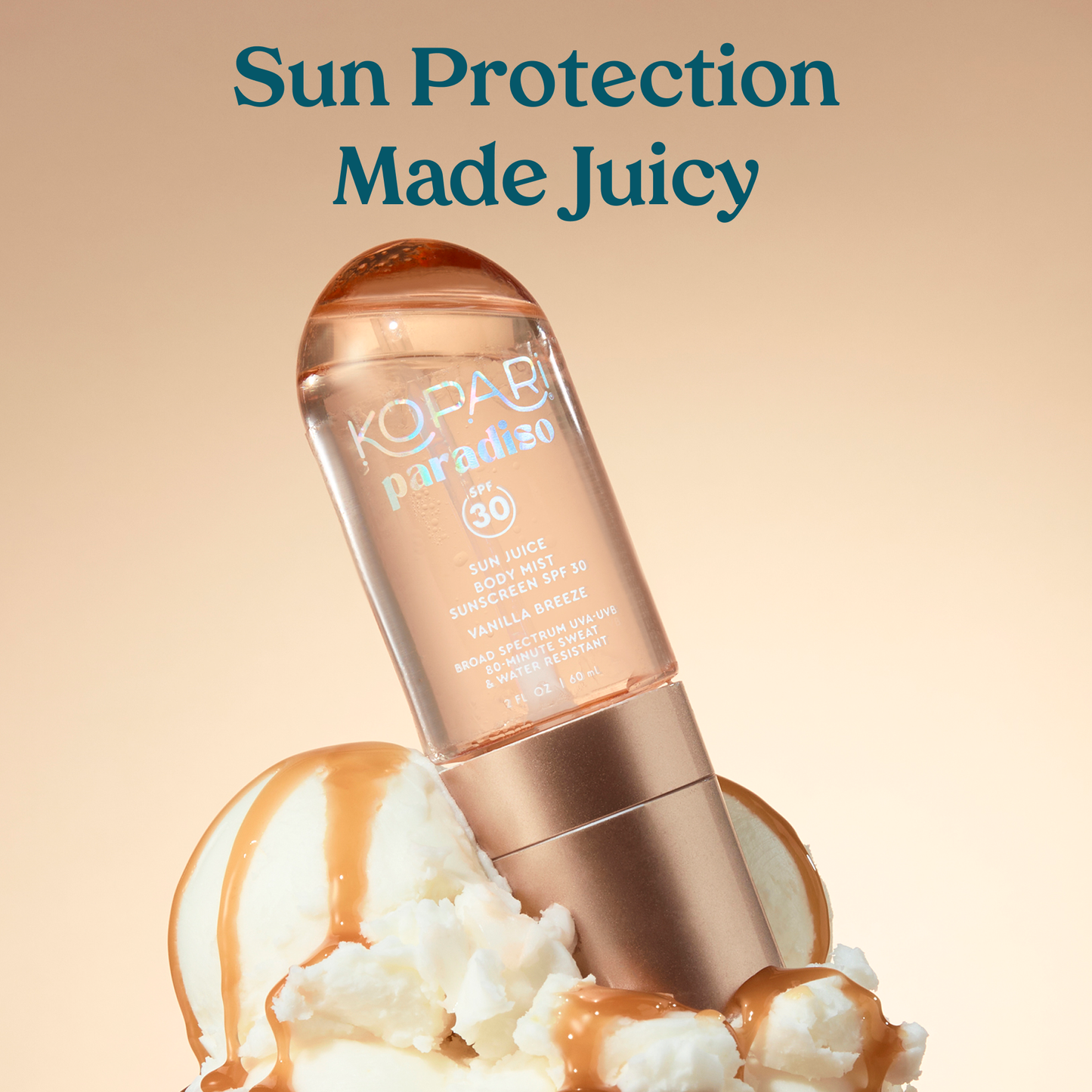 NEW! Paradiso Sun Juice Body Mist Sunscreen SPF30 - Vanilla Breeze