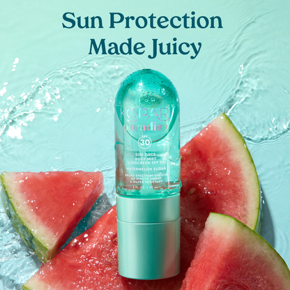 NEW! Paradiso Sun Juice Body Mist Sunscreen SPF30 - Watermelon Sugar