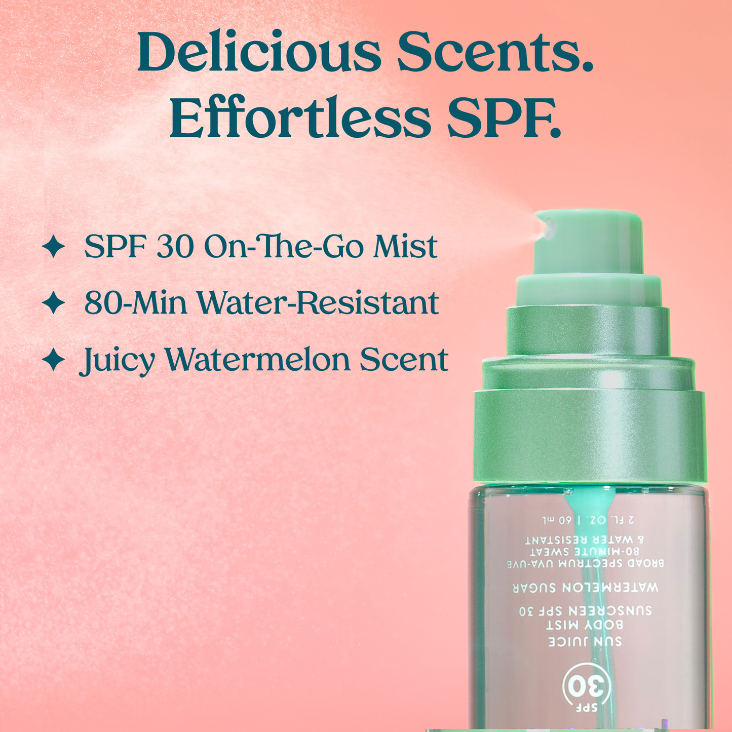 NEW! Paradiso Sun Juice Body Mist Sunscreen SPF30 - Watermelon Sugar
