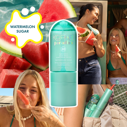 NEW! Paradiso Sun Juice Body Mist Sunscreen SPF30 - Watermelon Sugar
