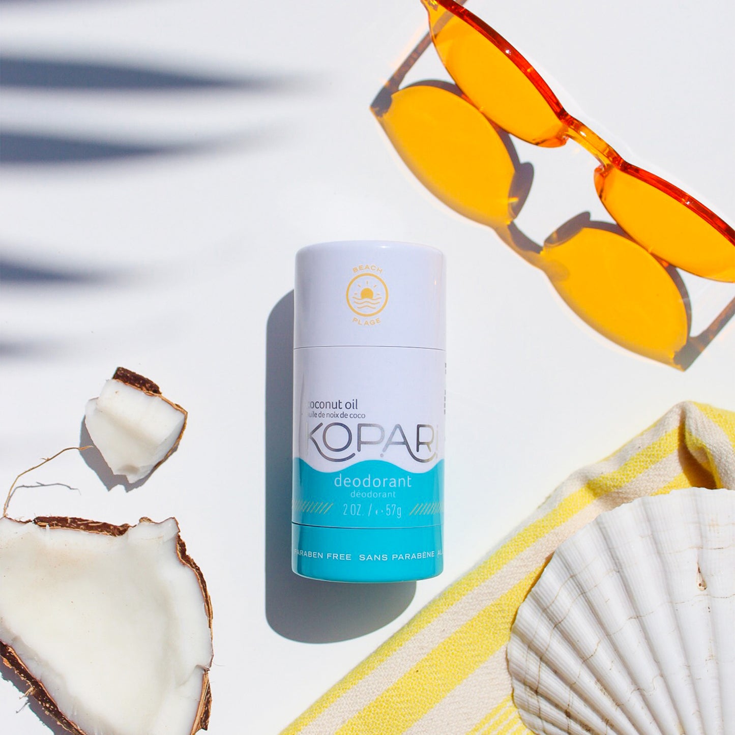 Coconut Deodorant Beach